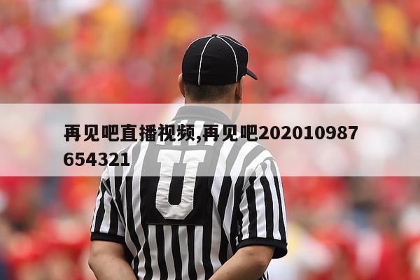 再见吧直播视频,再见吧202010987654321